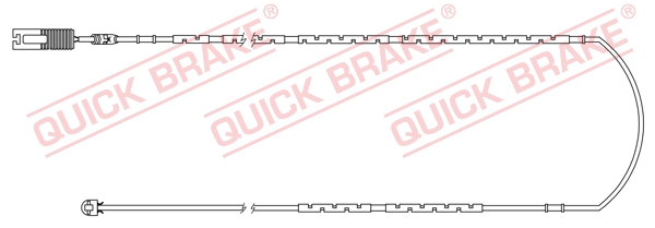 Czujnik zużycia klocka